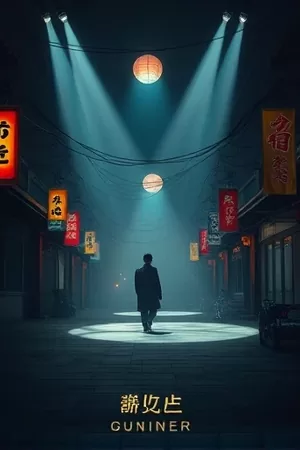 《旧城拾光人》竖版封面，老照相馆的玻璃橱窗